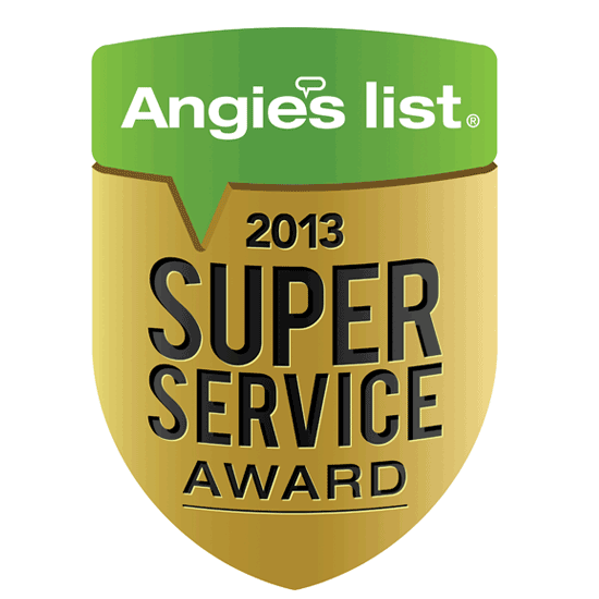  ANGIE'S LIST SUPER SERVICE AWARD 2013