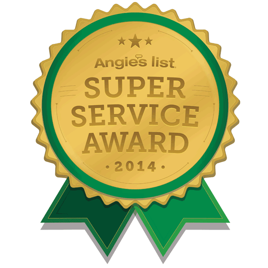  ANGIE'S LIST SUPER SERVICE AWARD 2014