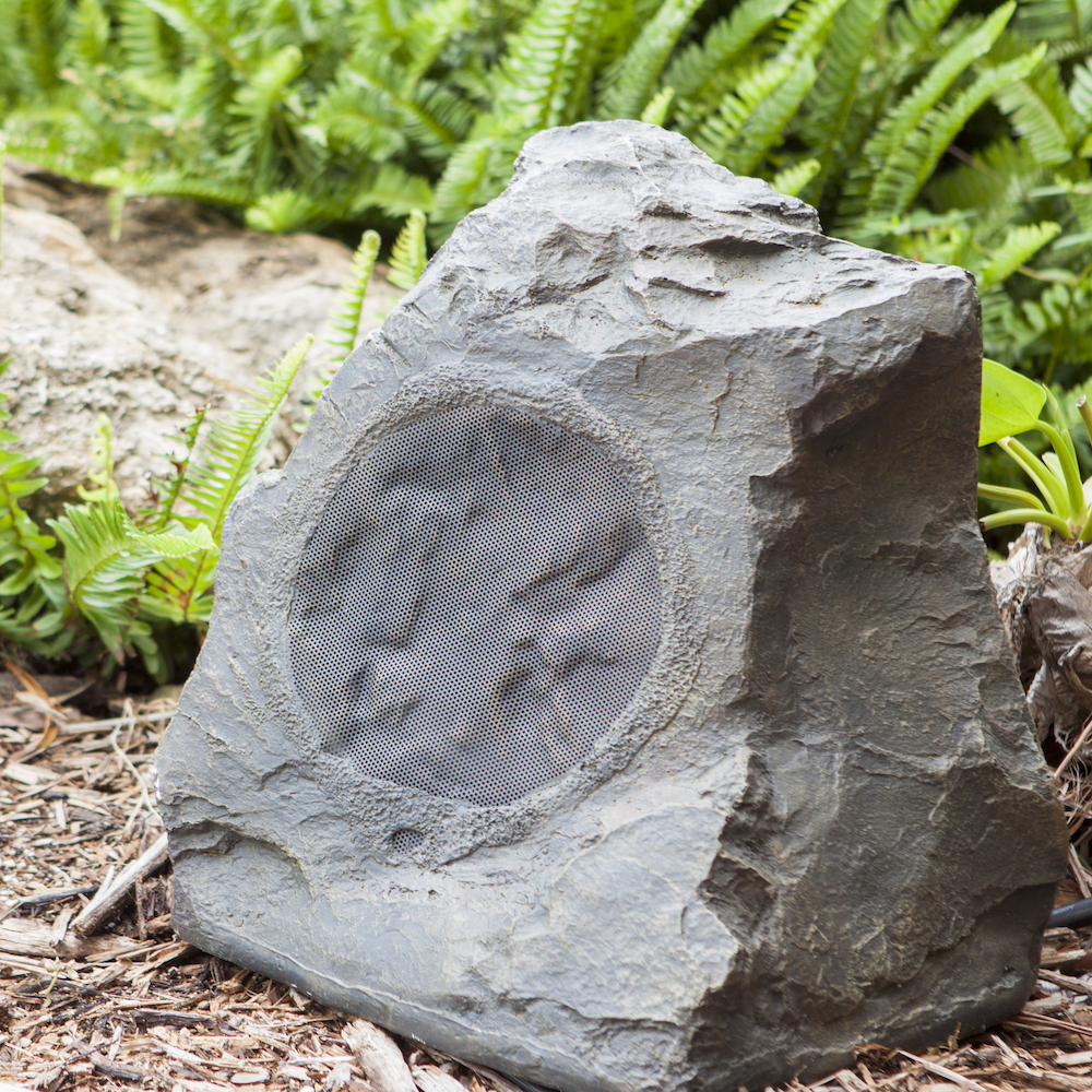outdoor-rock-speaker_coastal_source Rock speaker in yard